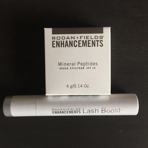 RODAN + FIELDS LASH BOOST + MINERAL PEPTIDE LIGHT